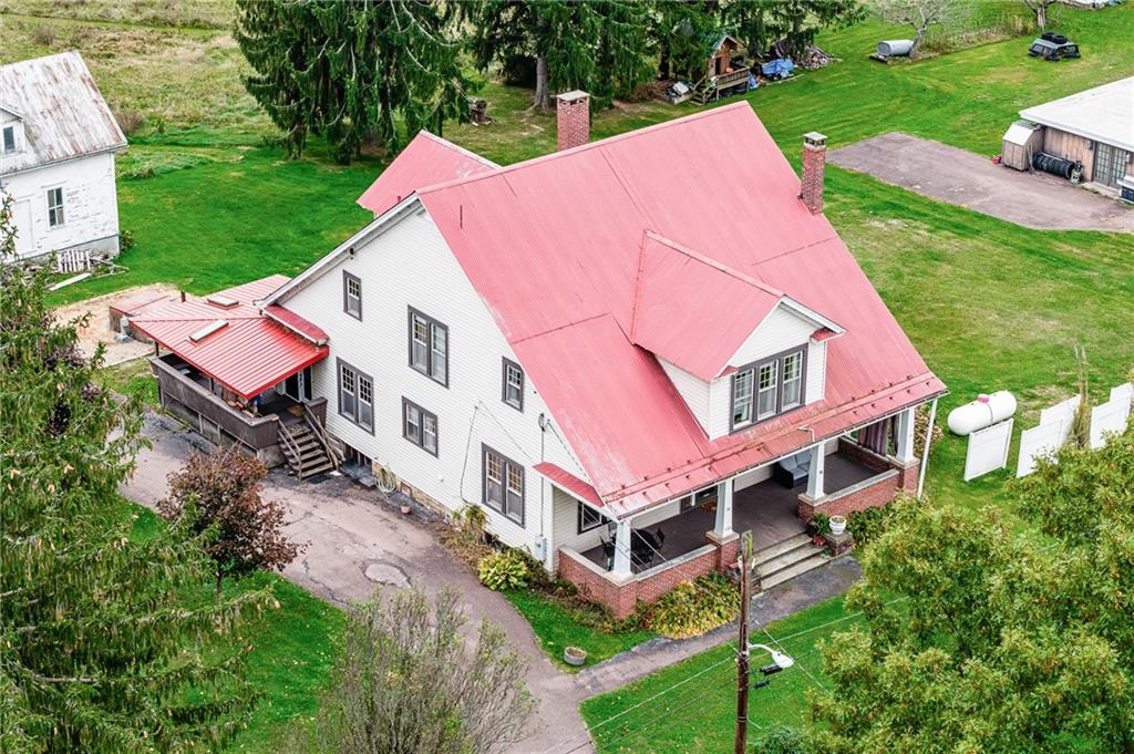 539 Main Street Addison, PA 15411 - Photo 13 of 50 a aerial view of a house with a yard