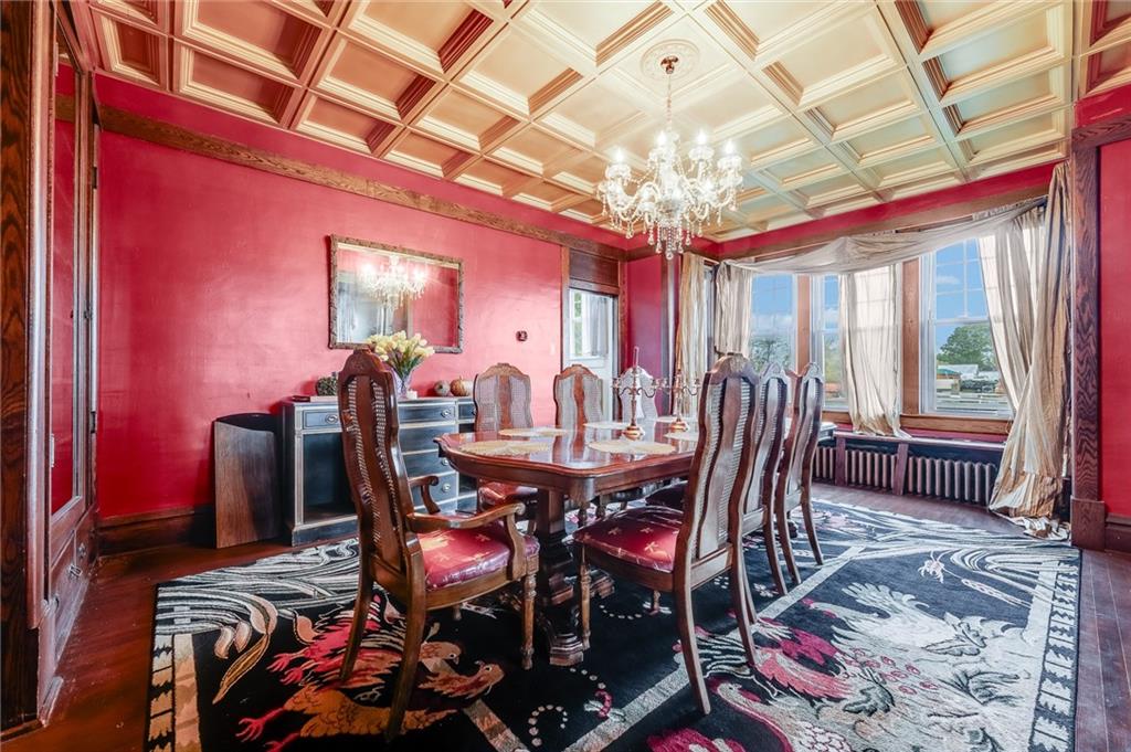 539 Main Street Addison, PA 15411 - Photo 29 of 50 a view of a dining room with furniture window and wooden floor