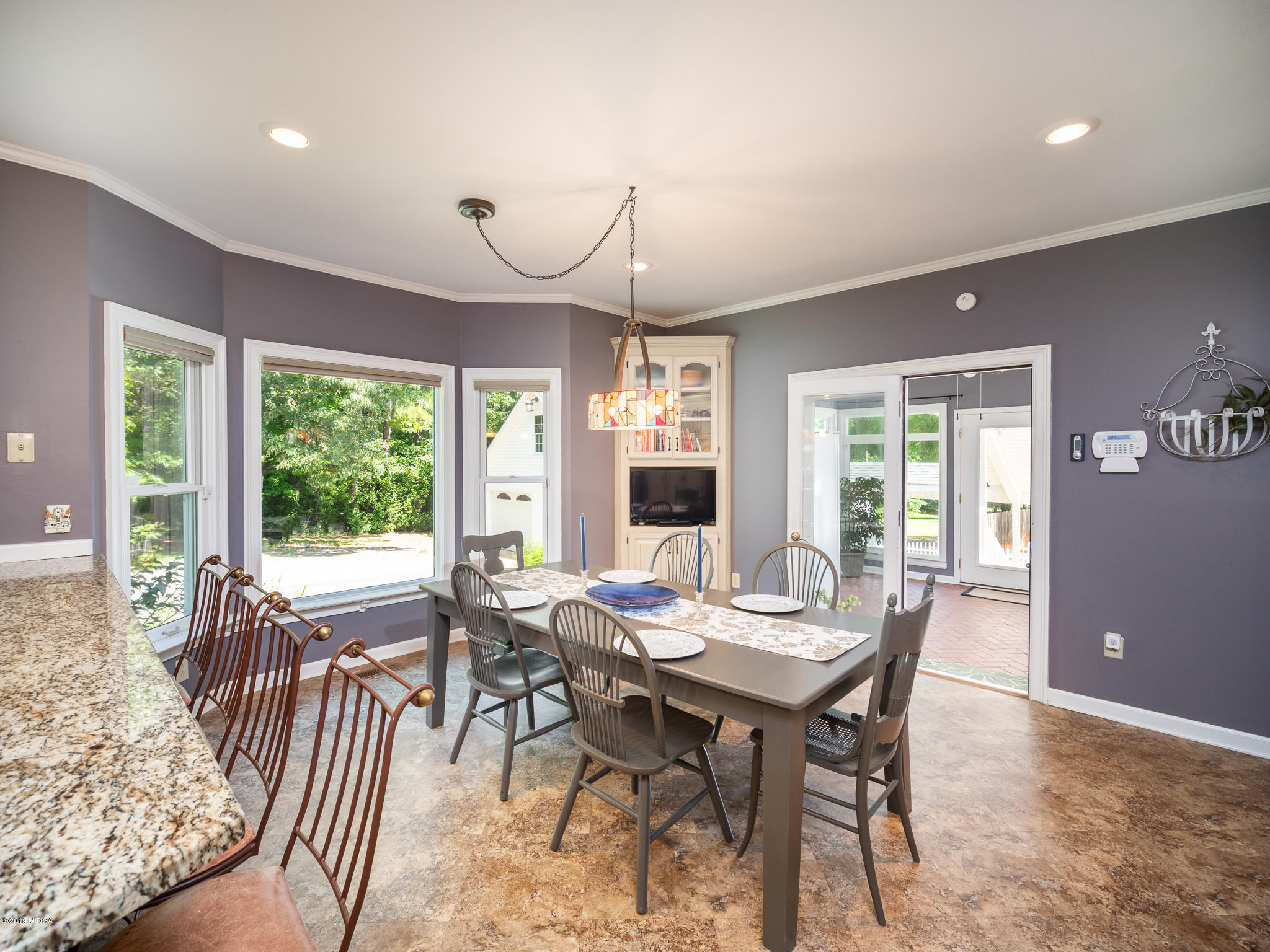 241 Country Creek Road Macon, GA 31220 - Photo 7 of 26 a view of a dining room with furniture window and outside view