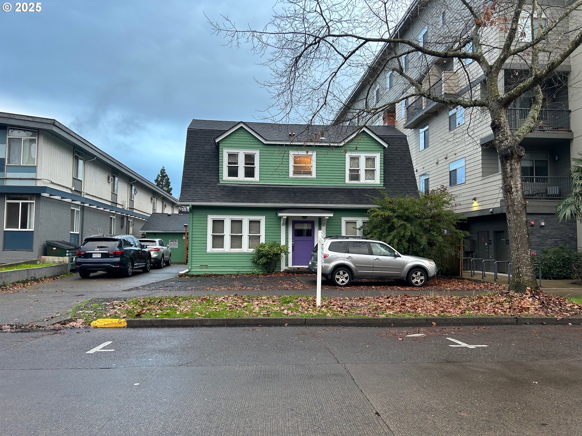 734 East 14th Avenue Eugene, OR 97401 - Photo 2 of 27 a view of multiple houses with a yard