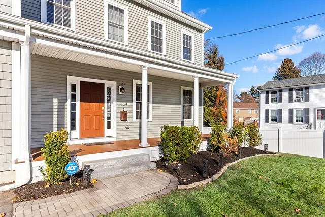 front view of a house
