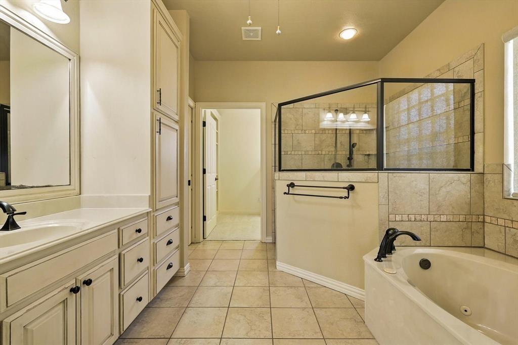 3641 Laura Court Midlothian, TX 76065 - Photo 28 of 38 a bathroom with a bathtub and a sink