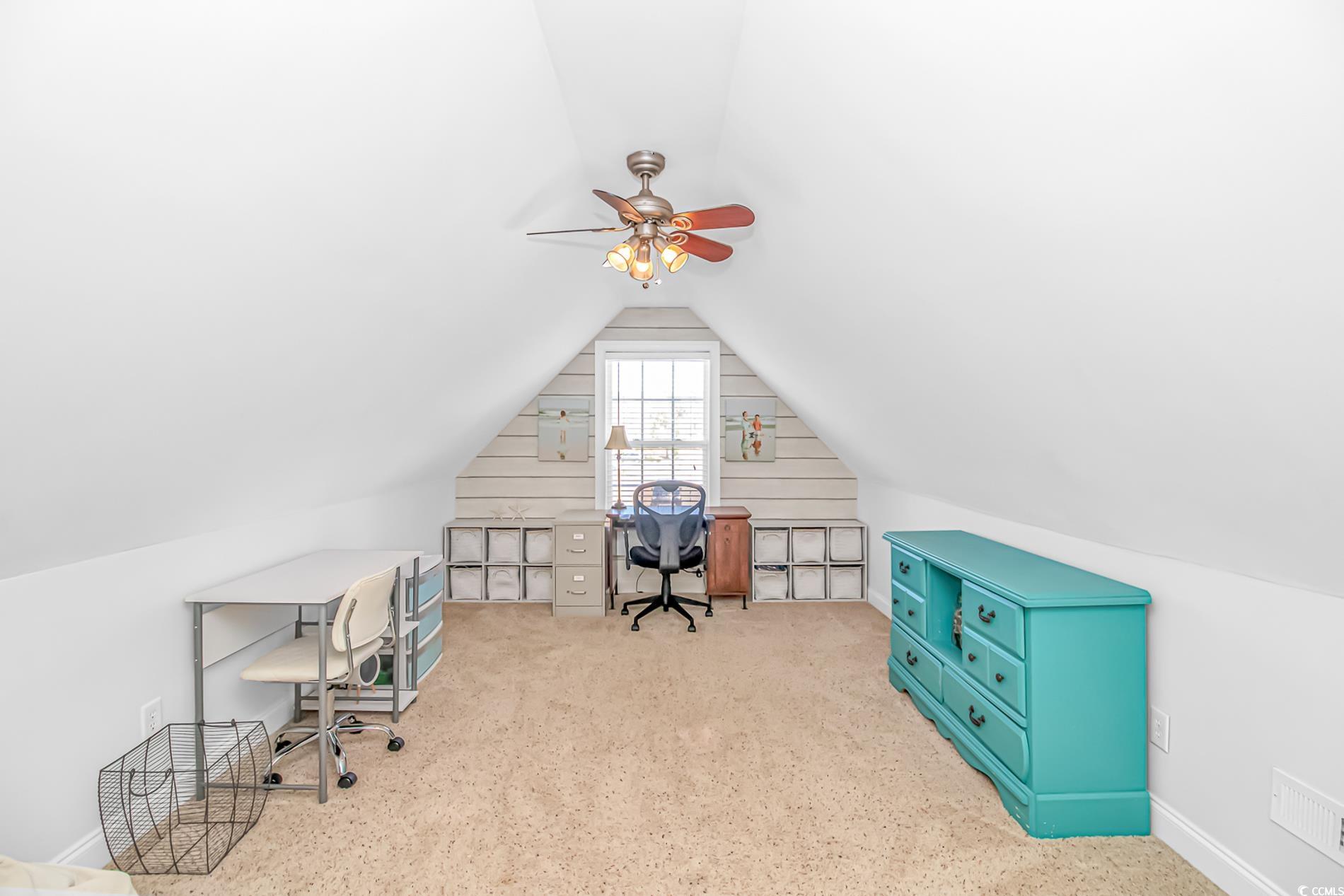 359 Rose Avenue Georgetown, SC 29440 - Photo 21 of 28 Bedroom featuring ceiling fan and carpet flooring