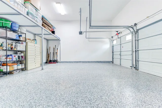 a view of storage and utility room