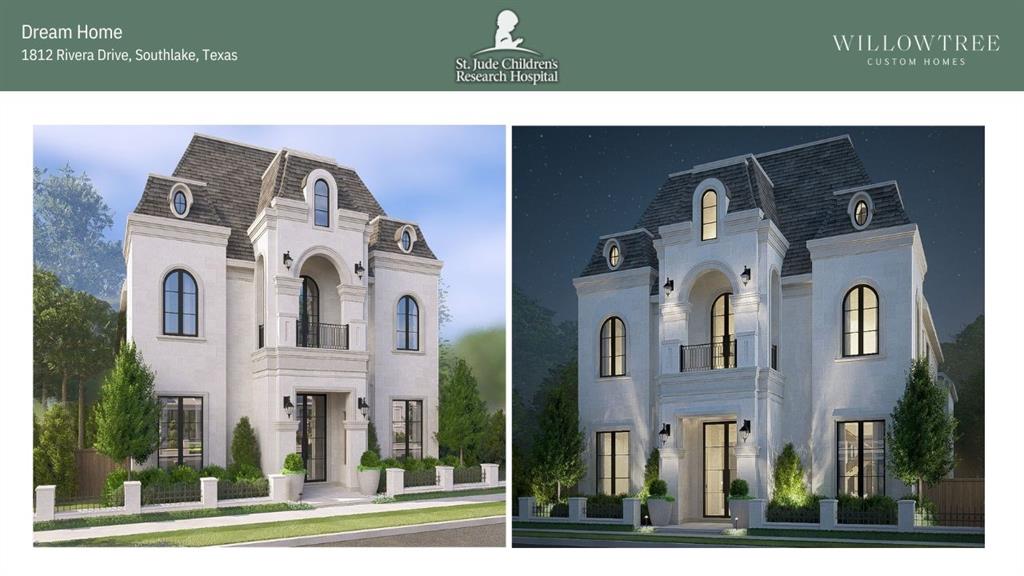 1812 Riviera Lane Southlake, TX 76092 - Photo 4 of 7 a view of multiple houses with a outdoor space