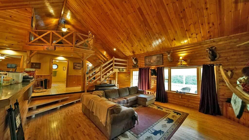 97 South Oakfield Road Linneus, ME 04730 - Photo 22 of 78 hardwood-floors-me-log-home