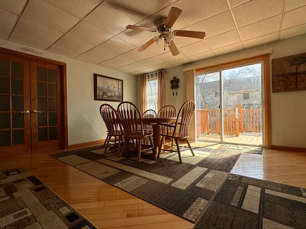a very nice looking room with a large window