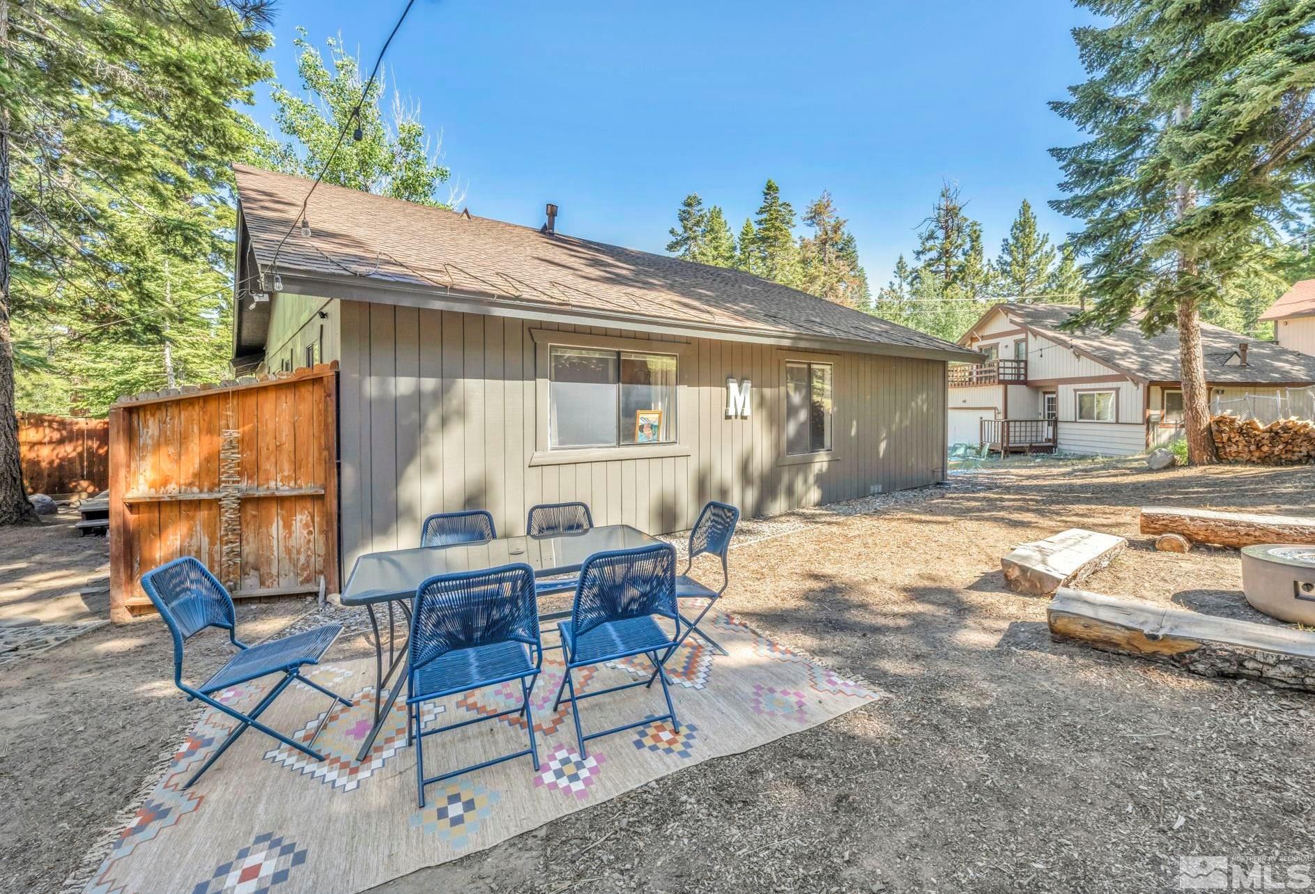 445 Andria Drive Stateline, NV 89449 - Photo 20 of 36 a view of a house with backyard and sitting area