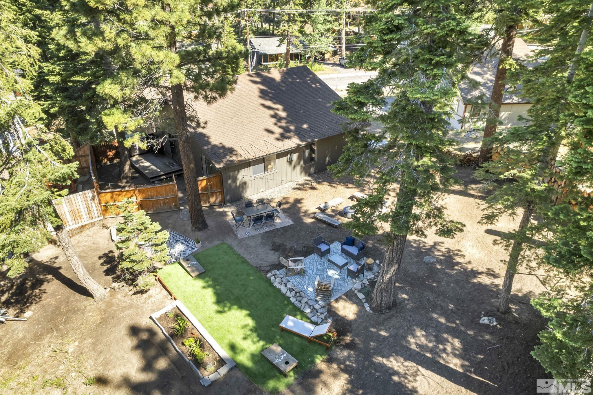 445 Andria Drive Stateline, NV 89449 - Photo 2 of 36 a view of a yard