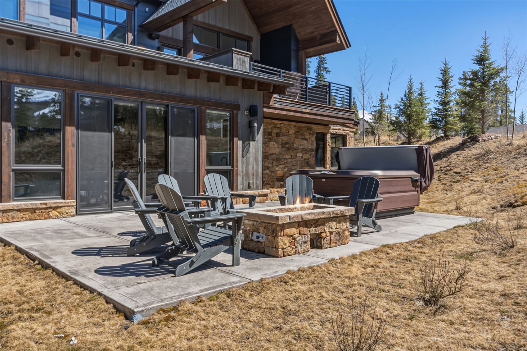 79 Cucumber Creek Road Breckenridge, CO 80424 - Photo 28 of 43 Walk-out patio