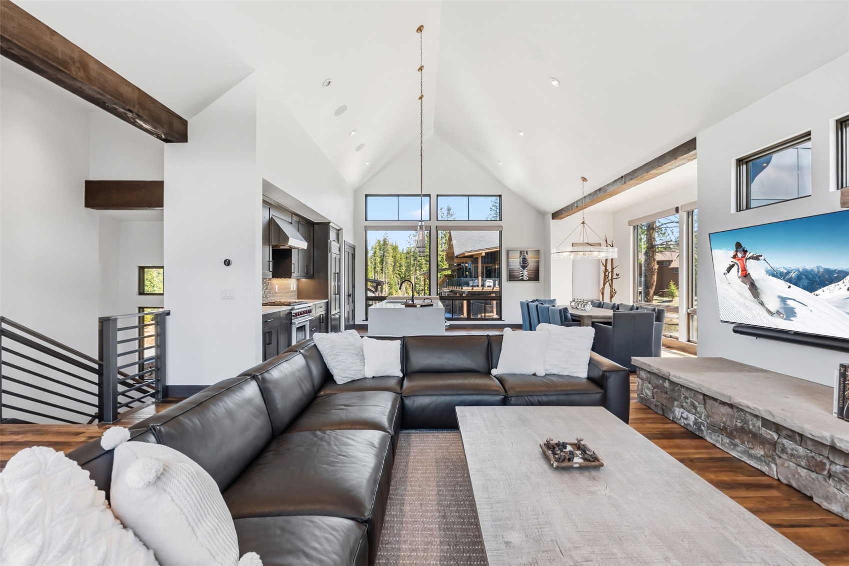 79 Cucumber Creek Road Breckenridge, CO 80424 - Photo 6 of 43 Open layout, ideal for entertaining