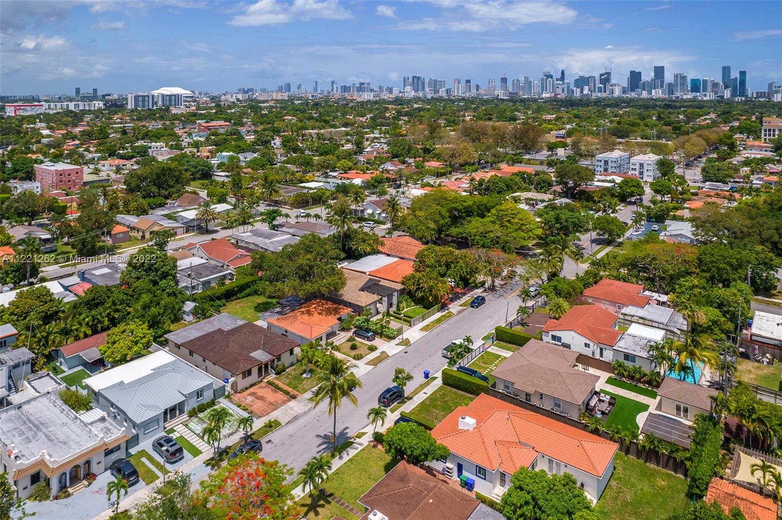 2321 Southwest 19th Street Miami, FL 33145 - Photo 28 of 29 an aerial view of residential houses with outdoor space