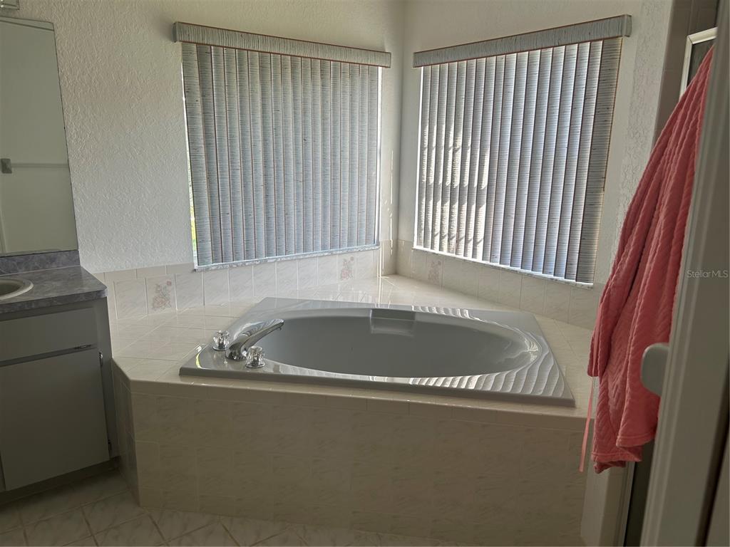 9376 Southern Belle Drive Weeki Wachee, FL 34613 - Photo 8 of 12 a bath tub sitting in a bathroom