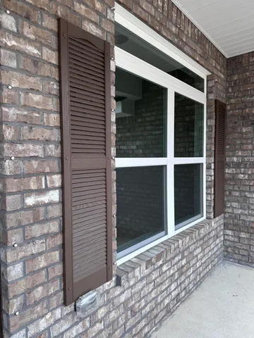 a view of front door