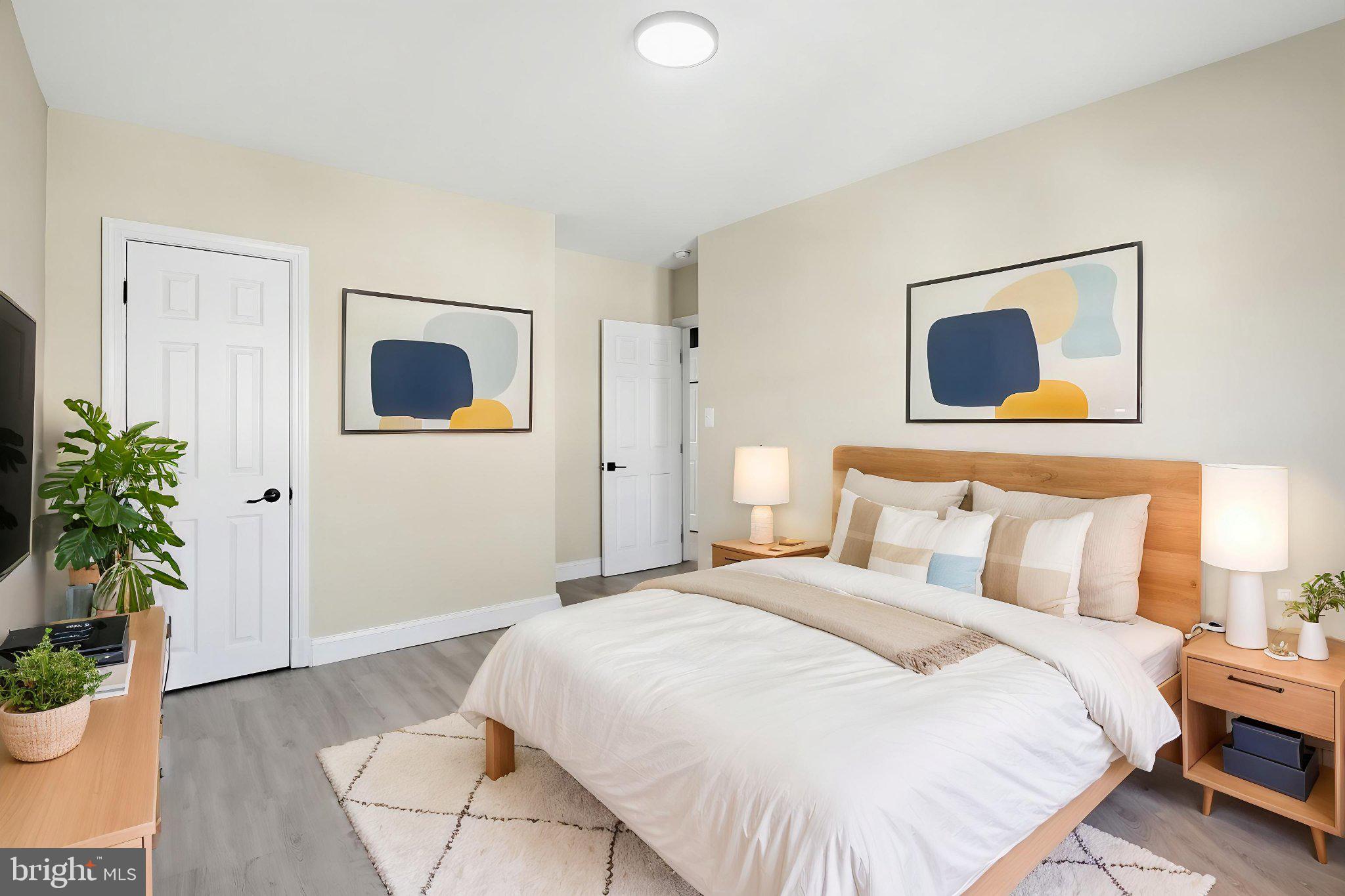 12 North Rosedale Street Baltimore, MD 21229 - Photo 25 of 25 Serene bedroom with modern art accents.