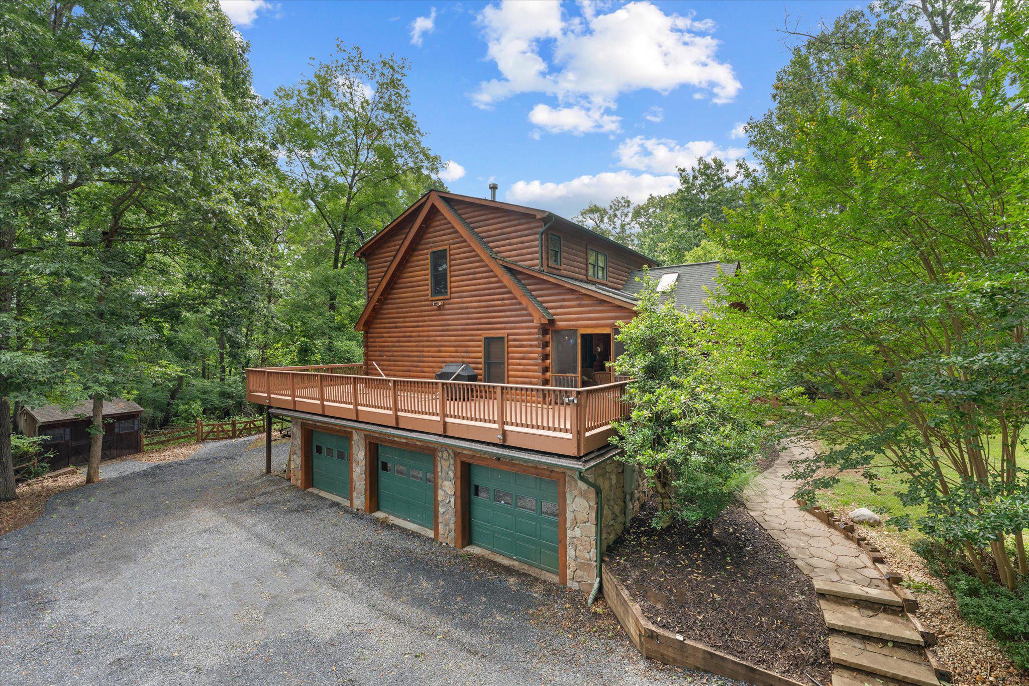 459 Windy Pines Road Front Royal, VA 22630 - Photo 2 of 24 Ample Parking as well as three car attached garage