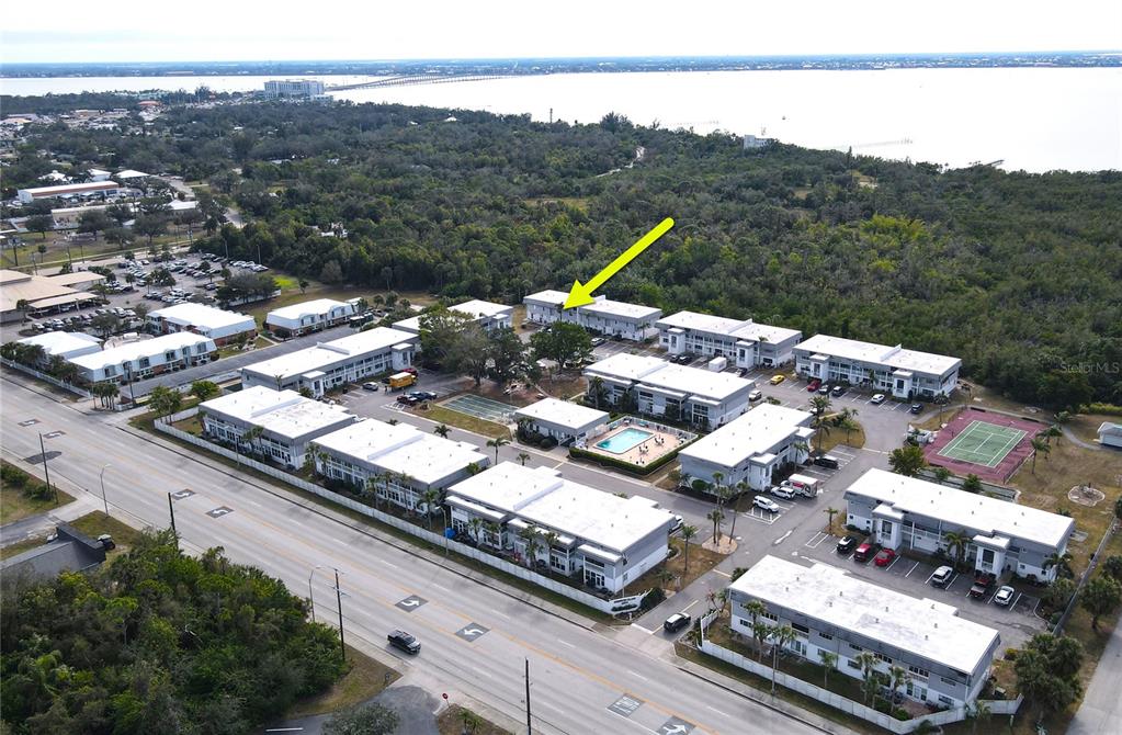 22375 Edgewater Drive, Unit 147 Punta Gorda, FL 33980 - Photo 28 of 31 a view of a house with a mountain