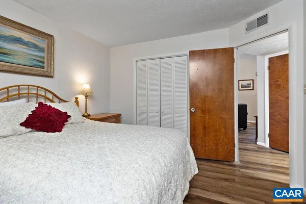 a bathroom with a shower and a toilet