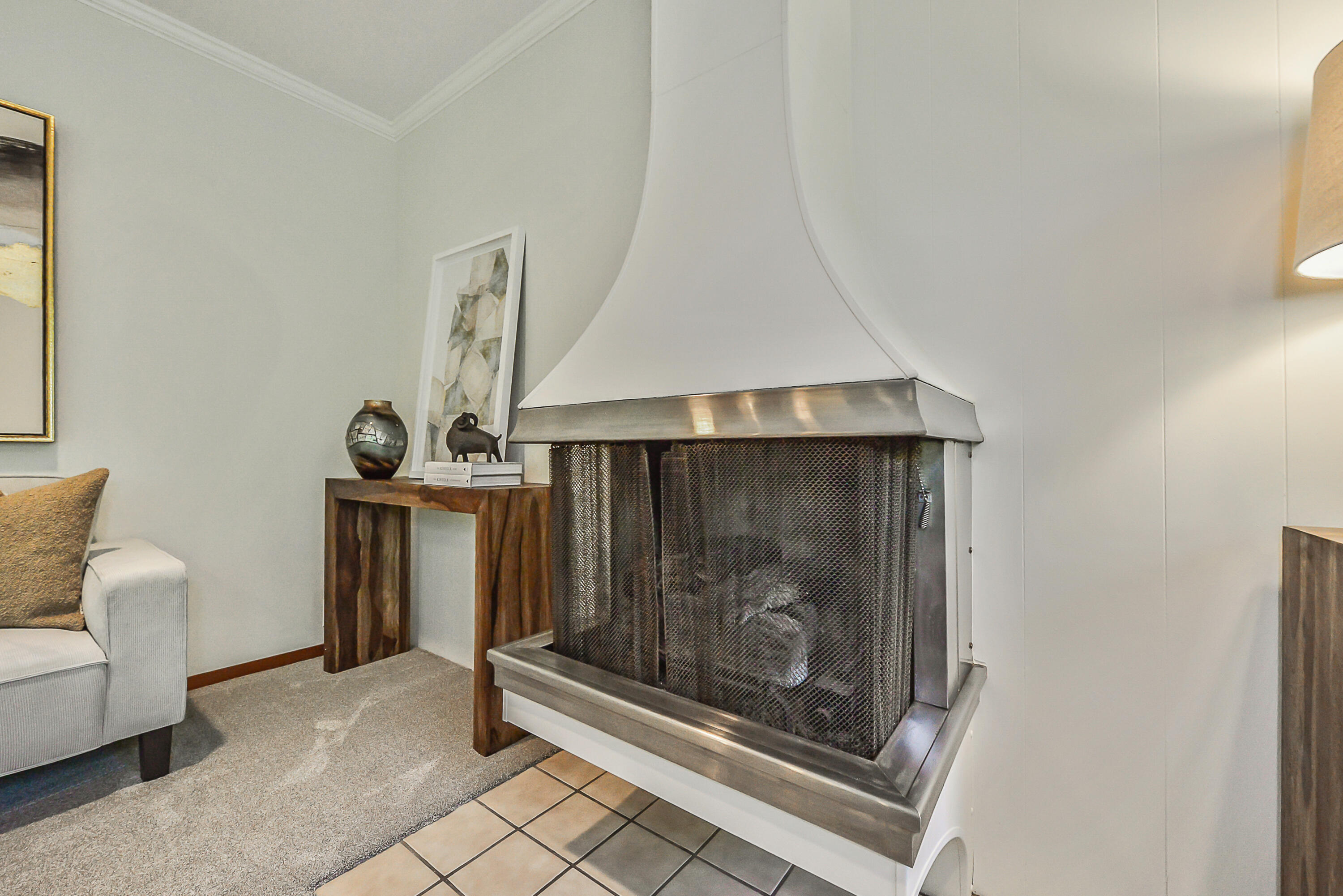 308 Pine Ridge Street Ann Arbor, MI 48103 - Photo 8 of 62 MCM fireplace