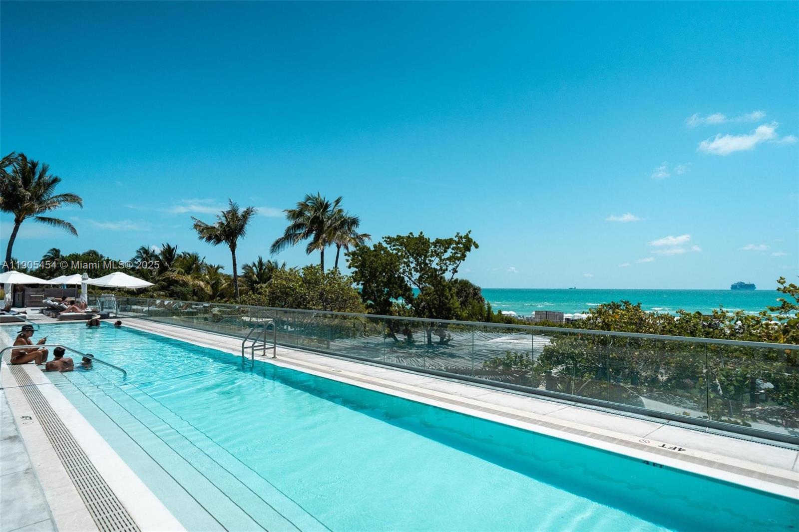 2301 Collins Avenue, Unit 1414/1415 Miami Beach, FL 33139 - Photo 34 of 40 a view of lake with houses
