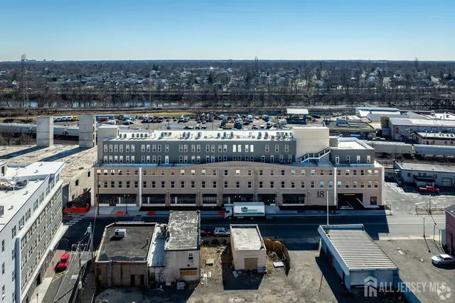 a view of city with tall buildings
