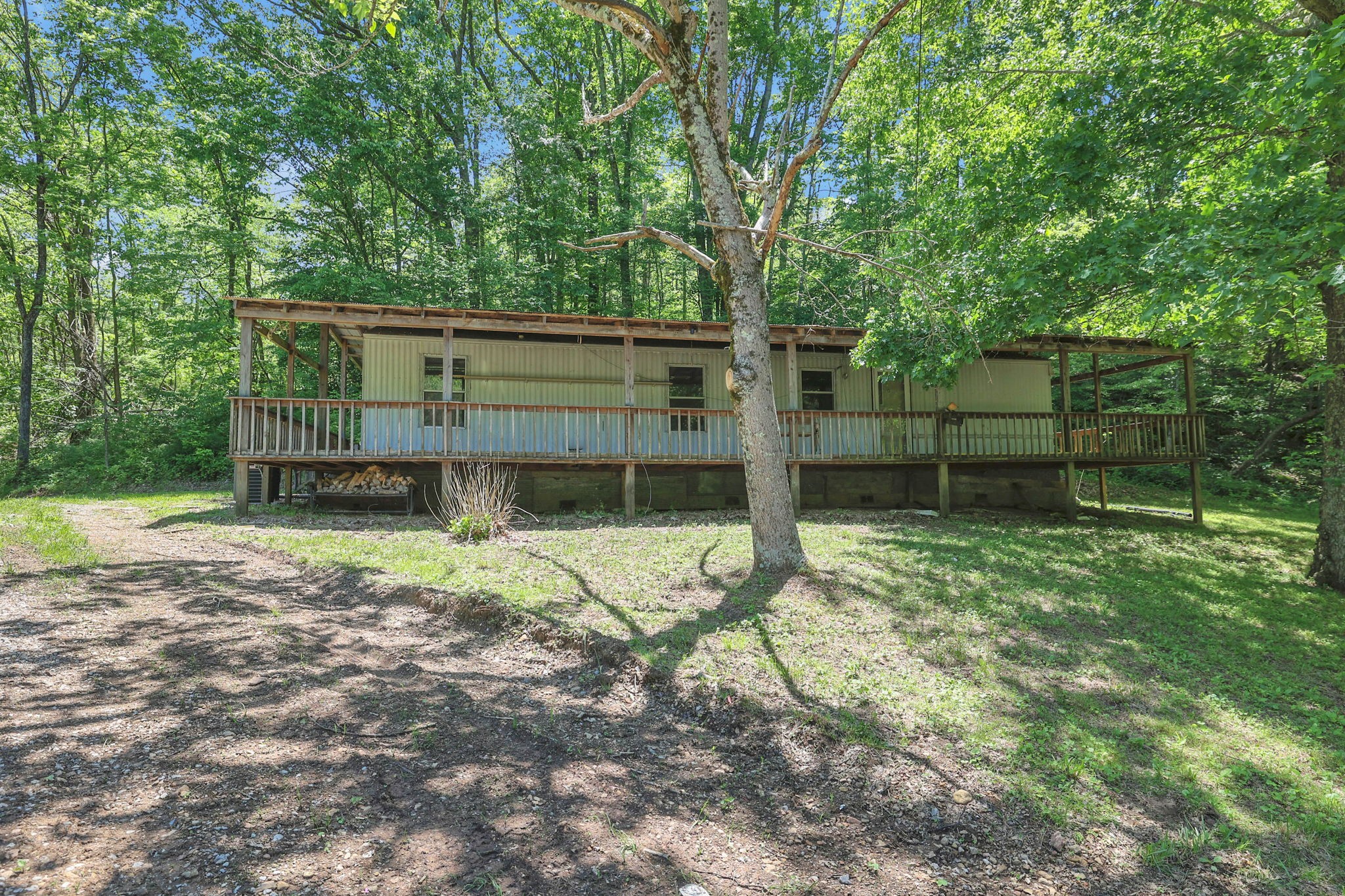 660 Rogues Fork Road Bethpage, TN 37022 - Photo 9 of 55 a backyard of a house with lots of green space