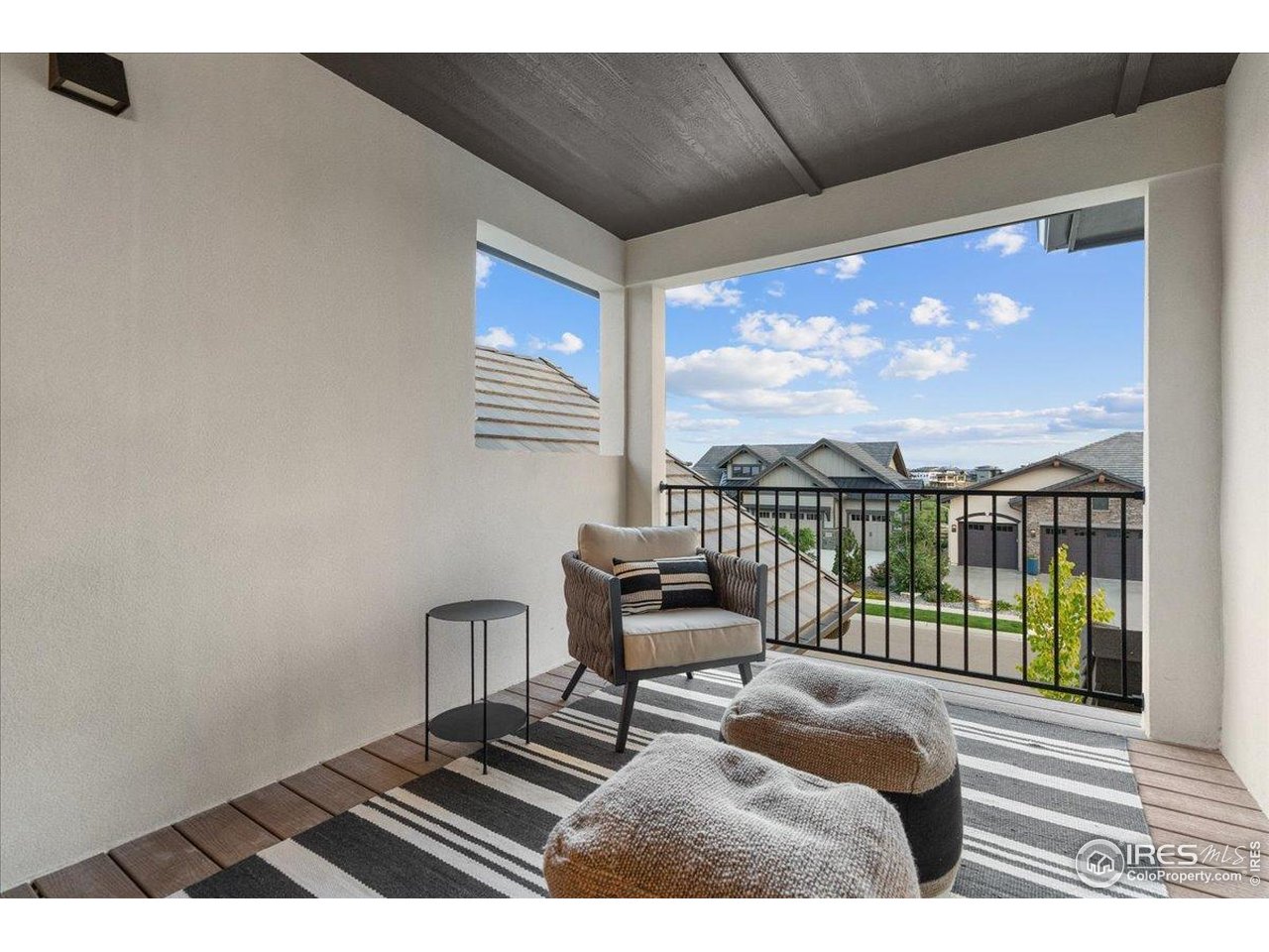 2805 Potomac Court Berthoud, CO 80513 - Photo 27 of 50 Enjoy the View and Fresh Air on the Upper Balcony