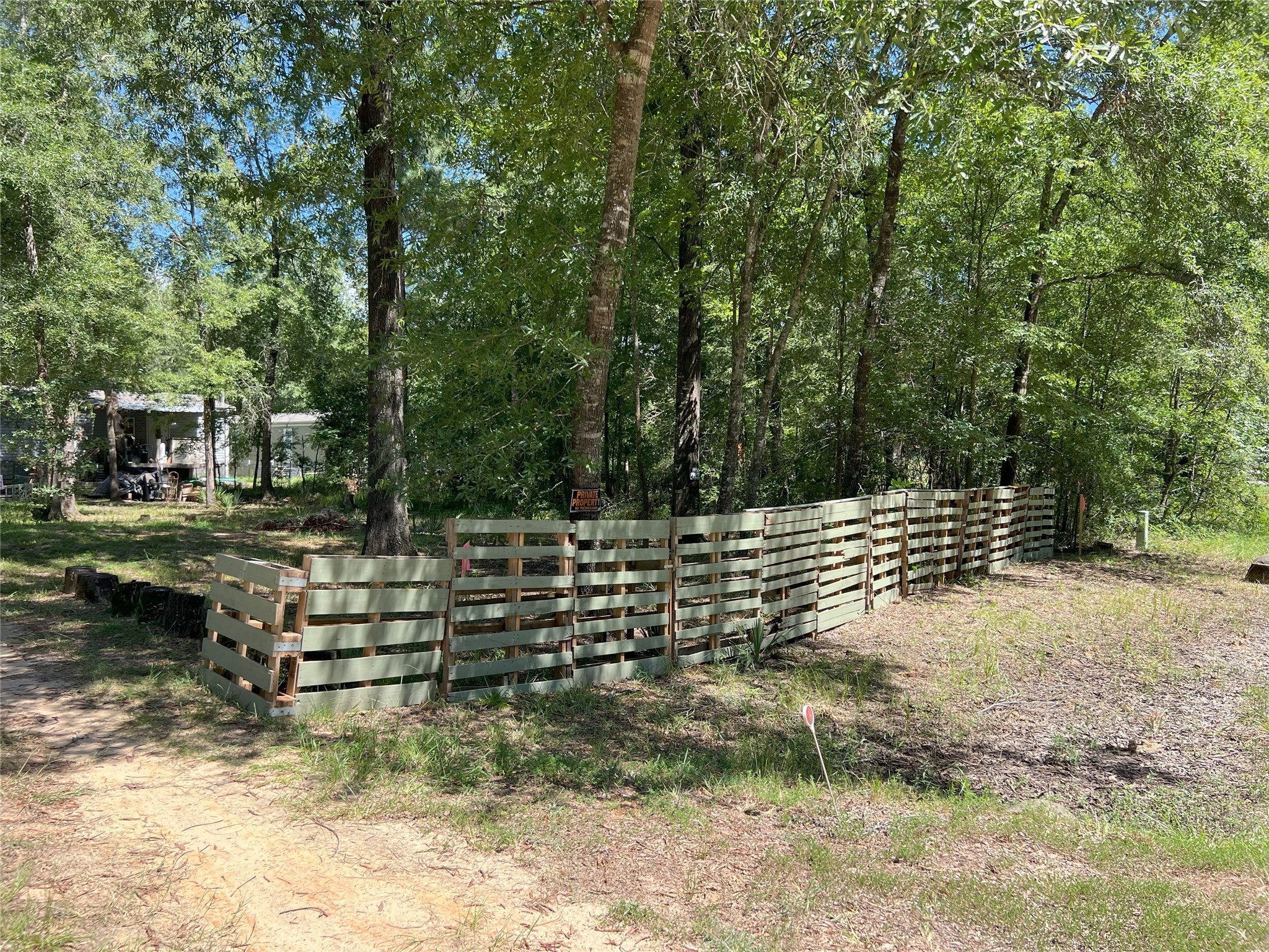 204 Knottypine Livingston, TX 77351 - Photo 12 of 30 a view of backyard with green space