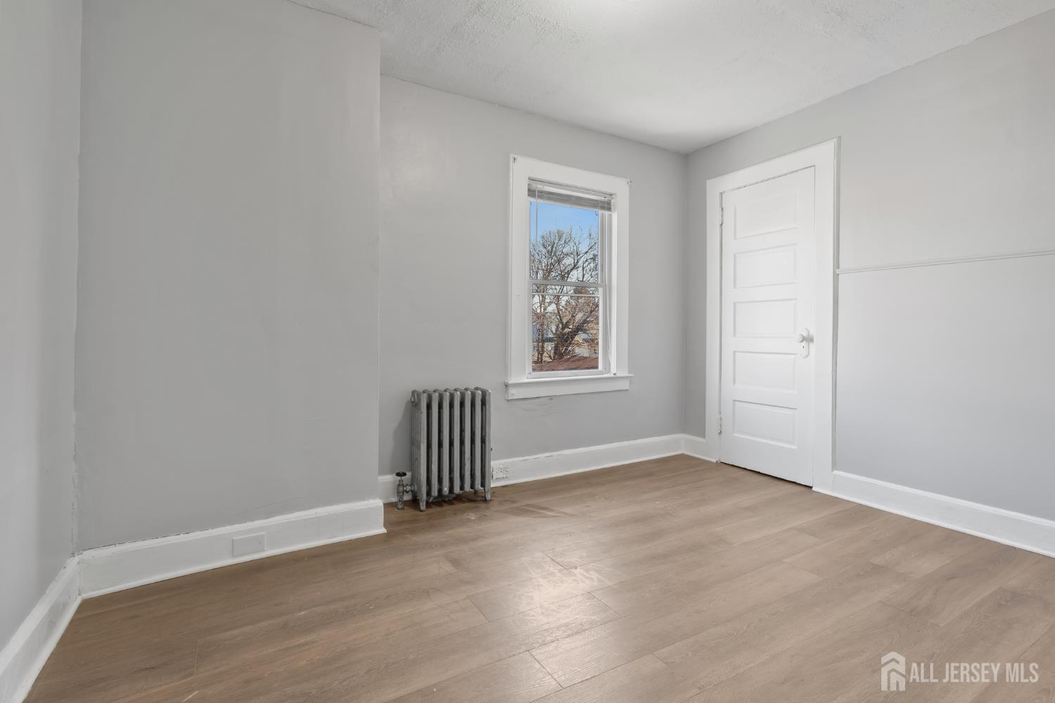 83 May Street Irvington, NJ 07111 - Photo 24 of 27 an empty room with wooden floor and windows
