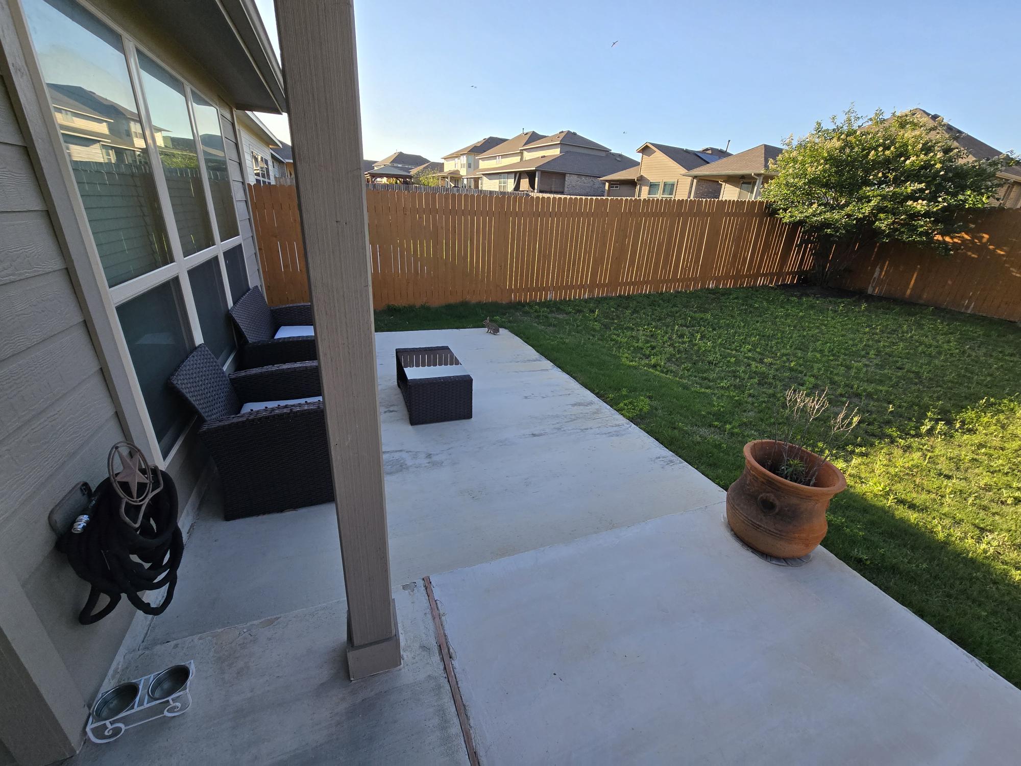 539 Tanda Lane Hutto, TX 78634 - Photo 17 of 18 a garden view with a seating space