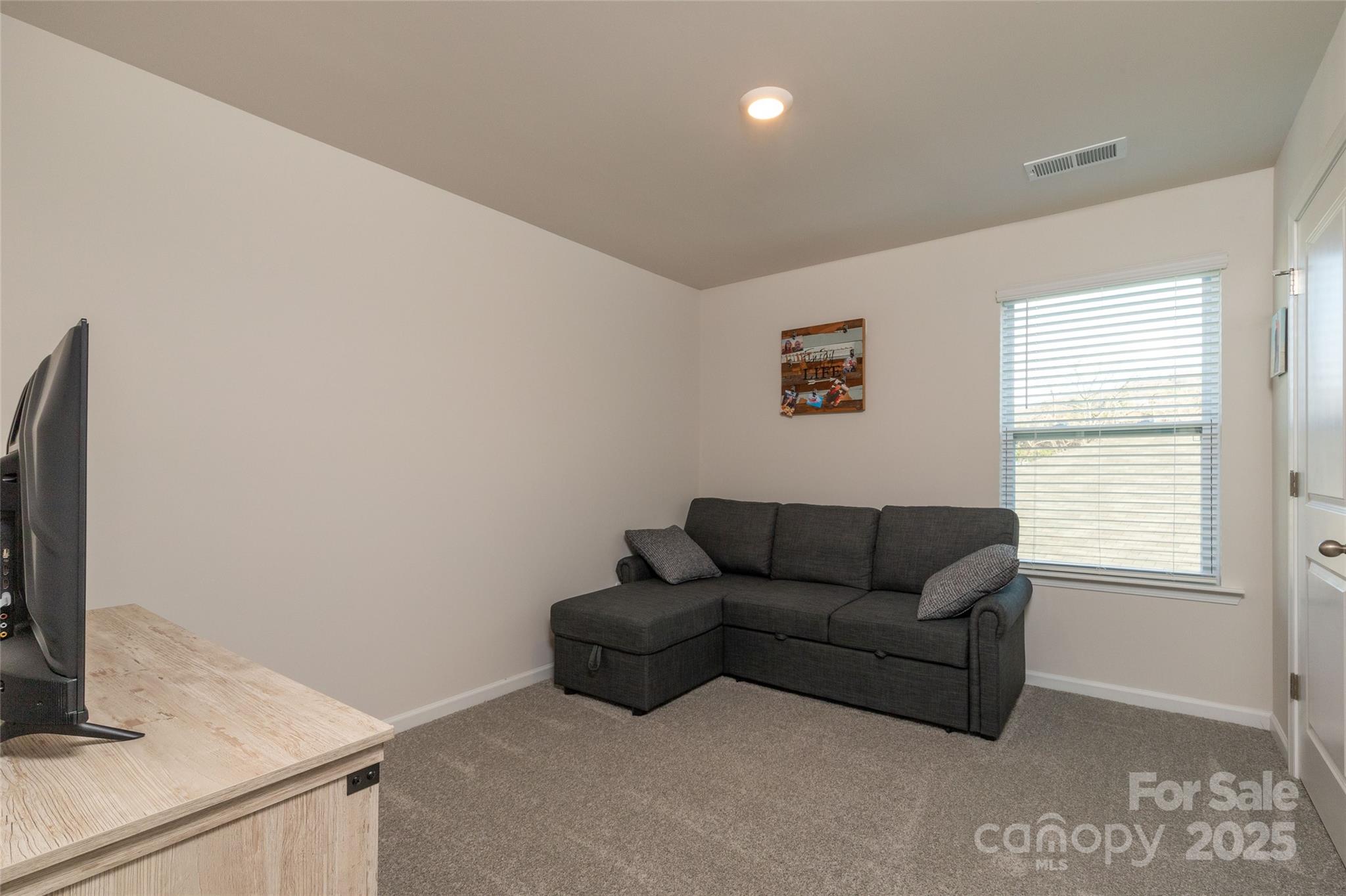 84 Madelyn Drive Clyde, NC 28721 - Photo 20 of 29 a living room with furniture and a flat screen tv