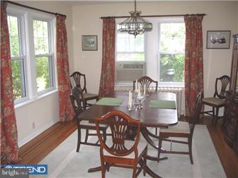 309 South Chester Road Swarthmore, PA 19081 - Photo 3 of 8 a view of a dining room with furniture window and outside view