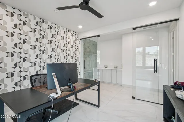 a bed room with a bed and a window