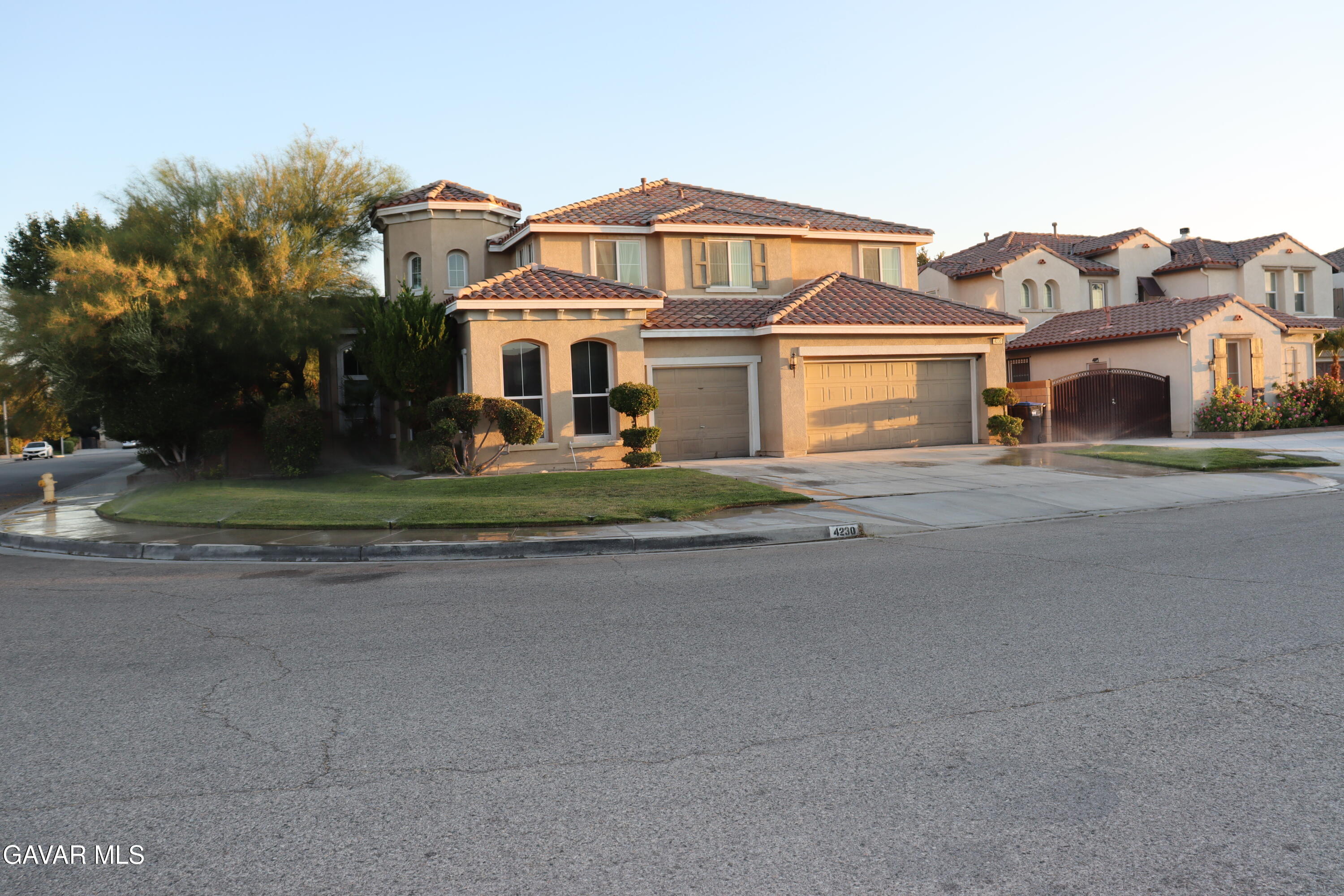 front view of house with a yard