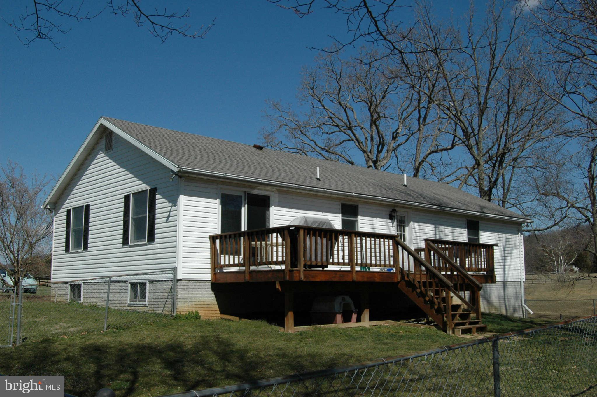 1142 Frogtown Road Bluemont, VA 20135 - Photo 6 of 13 Rear View of Tenant House