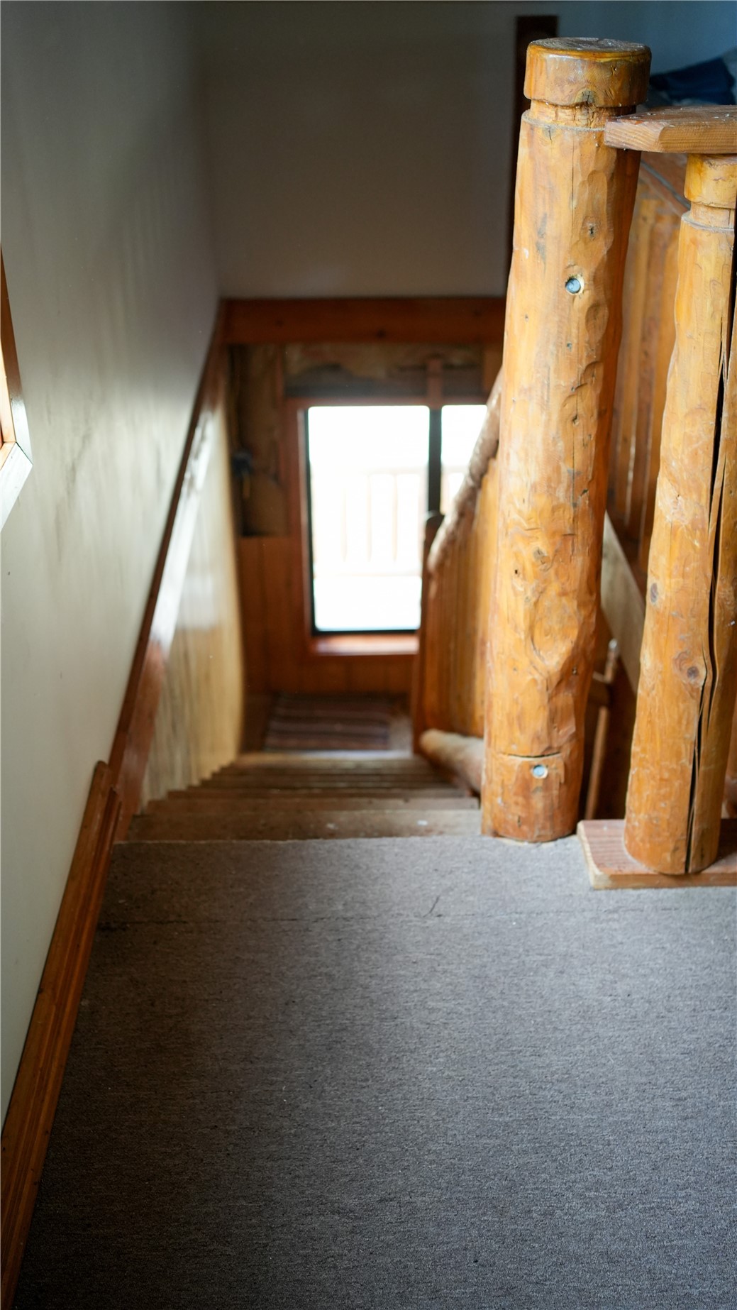 240 Old Railroad Road Oroville, WA 98844 - Photo 23 of 24 a view of empty room with wooden floor and fan