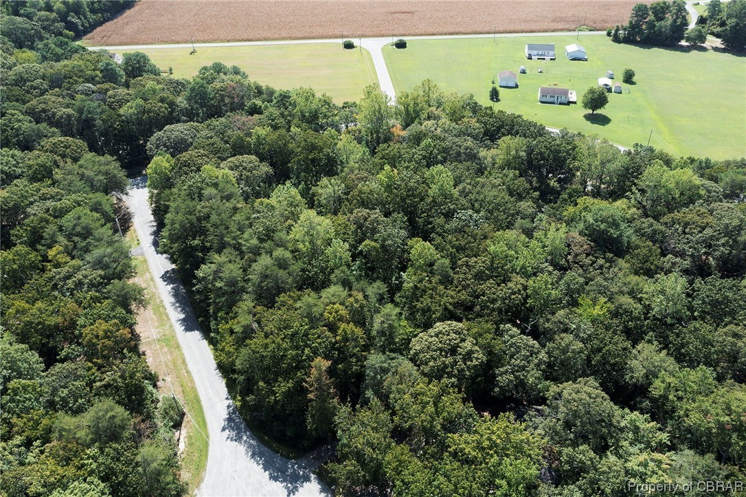 1.16-ac Deer Run Road Lancaster, VA 22503 - Photo 3 of 11 an aerial view of a residential houses with outdoor space and trees all around