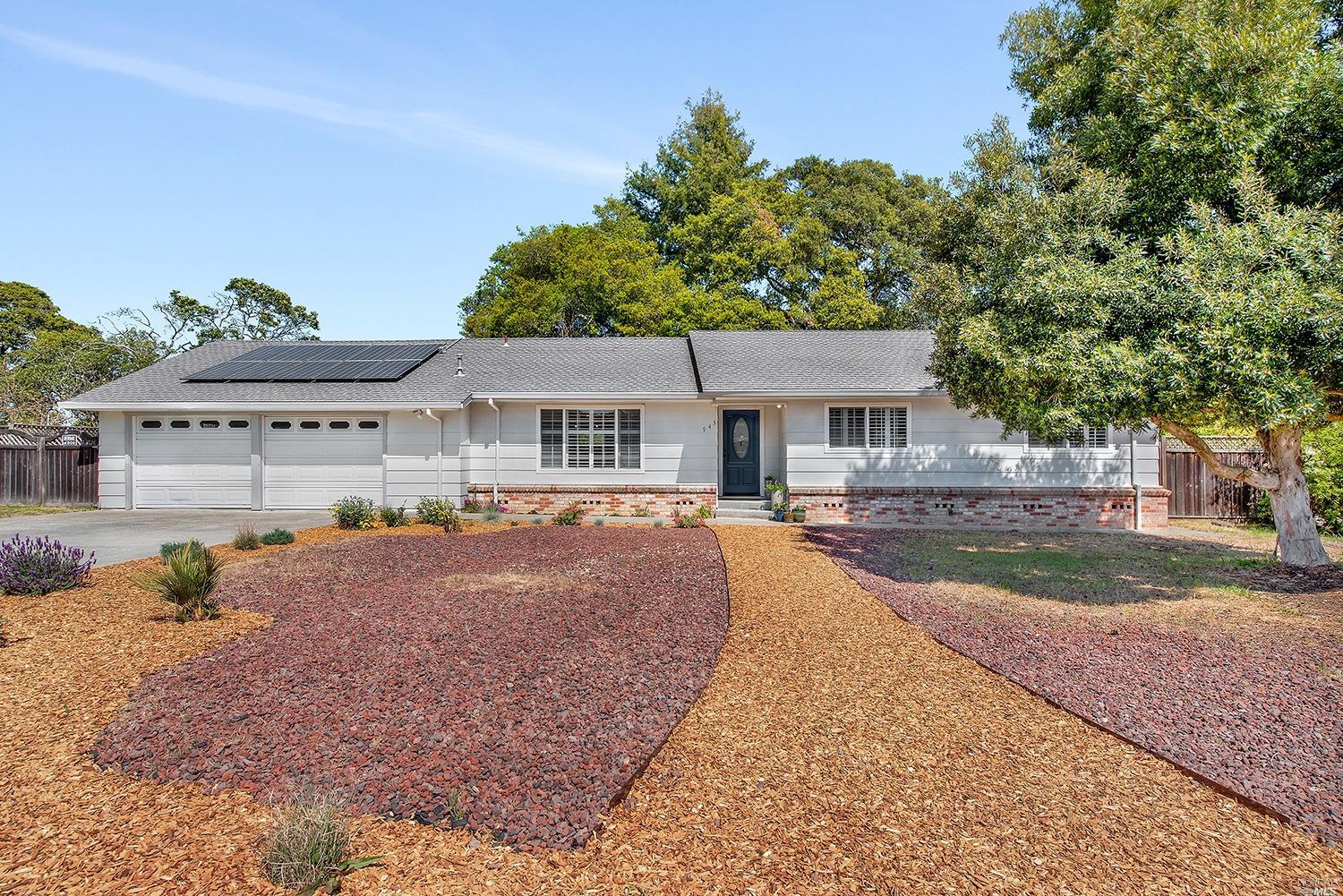 943 Tiller Road Sebastopol, CA 95472 - Photo 1 of 1 front view of house with a yard