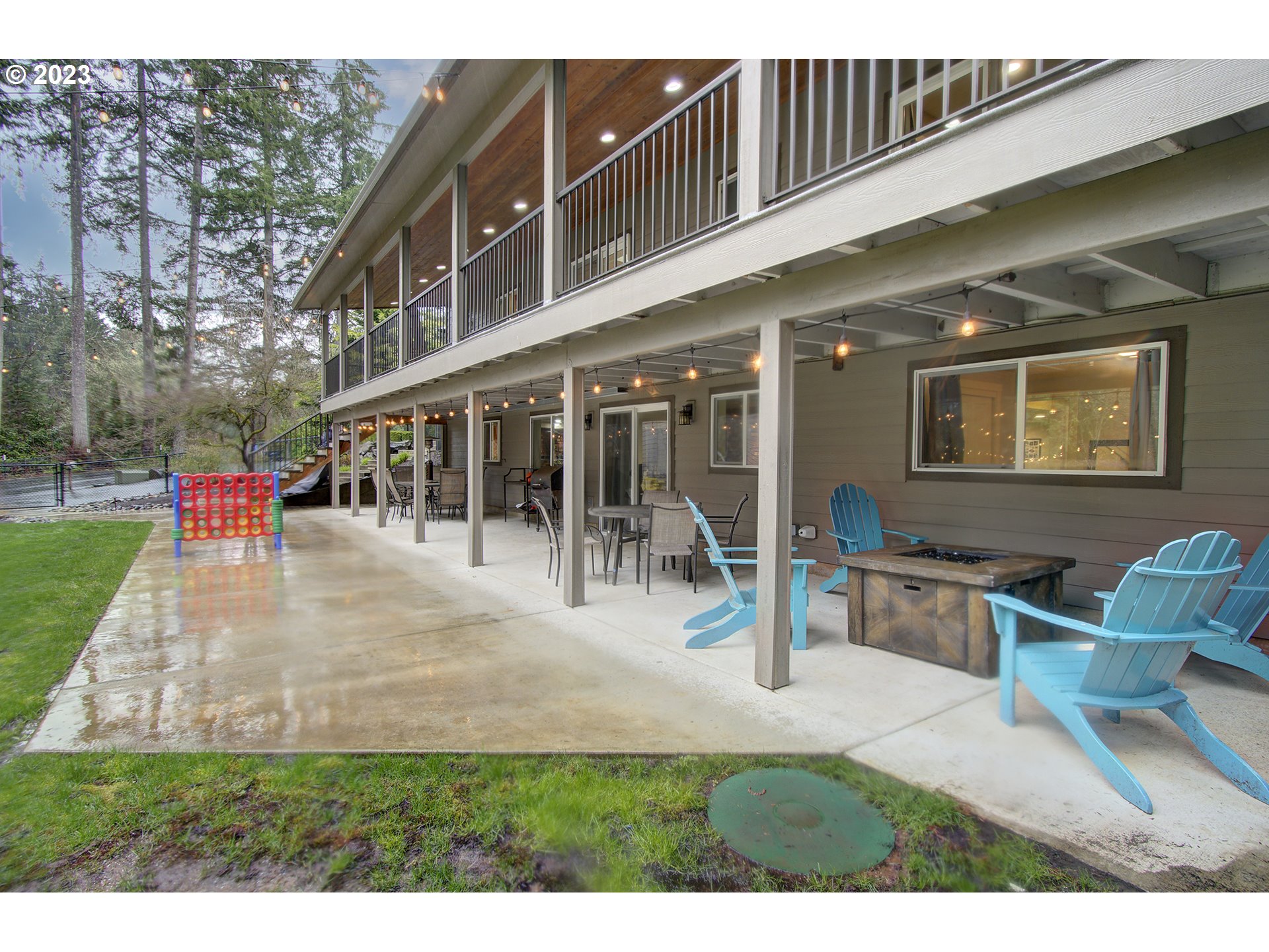 13025 Northeast Prairie Road Brush Prairie, WA 98606 - Photo 38 of 47 a view of outdoor space yard deck and living room