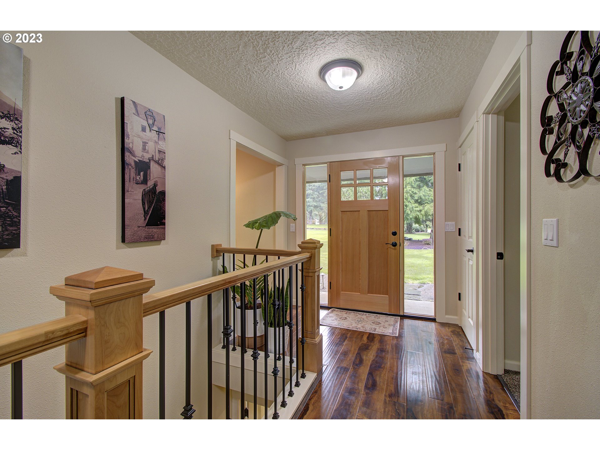 13025 Northeast Prairie Road Brush Prairie, WA 98606 - Photo 6 of 47 a view of entryway with wooden floor