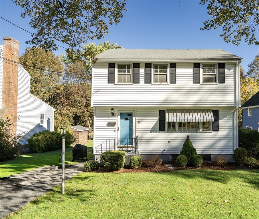 42 Grapevine Avenue Lexington, MA 02421 - Photo 3 of 36 a view of a house with a yard and sitting area