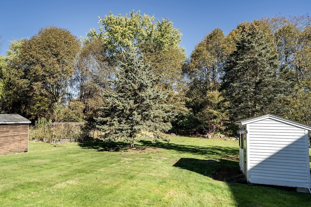 42 Grapevine Avenue Lexington, MA 02421 - Photo 32 of 36 a view of a backyard with a garden