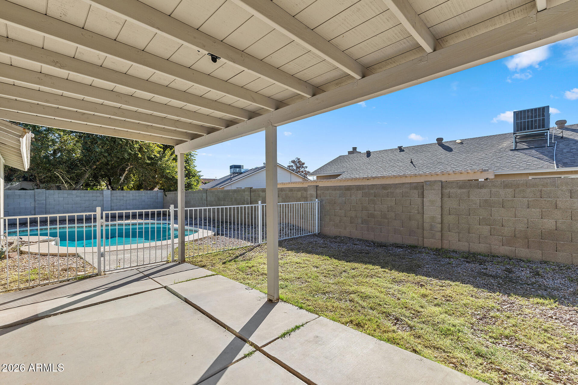 7267 West Charter Oak Road Peoria, AZ 85381 - Photo 40 of 45 a view of a backyard