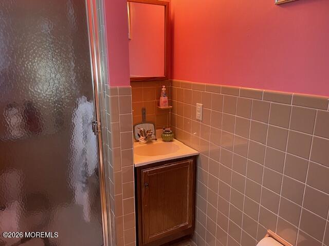 154 Davenport Road Toms River, NJ 08757 - Photo 17 of 23 a bathroom with a sink and a mirror