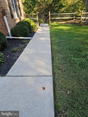 a view of outdoor space and garden