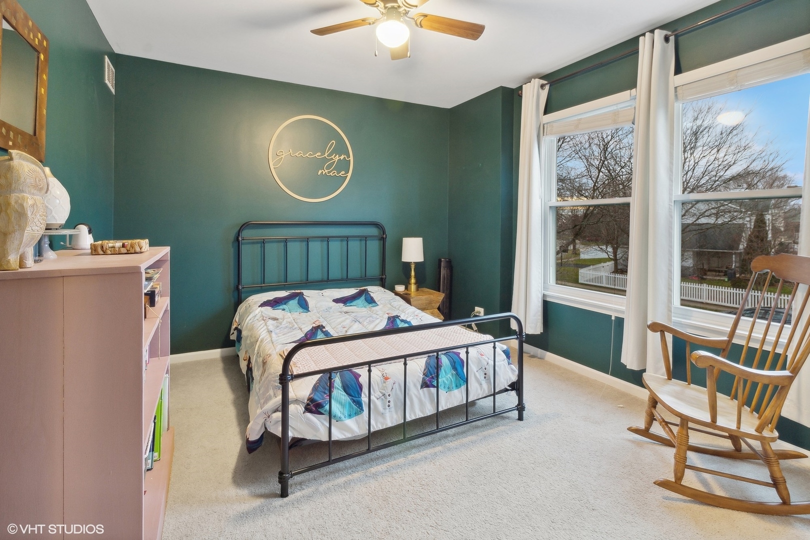 1004 Vineyard Lane Aurora, IL 60502 - Photo 17 of 24 a bedroom with a bed and a window