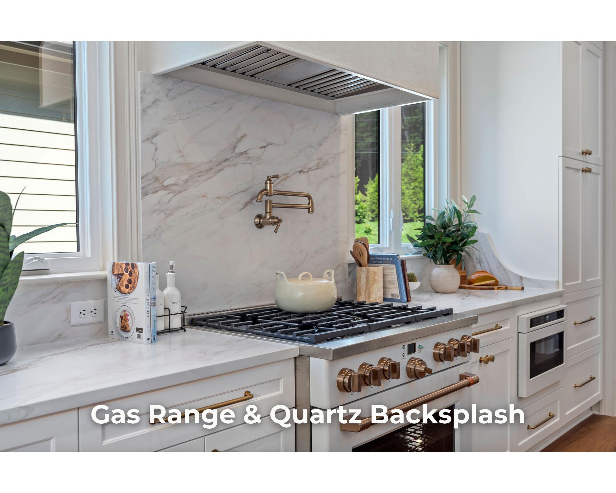 4534 Shackleford Rdg Road, Unit 3 Signal Mountain, TN 37377 - Photo 17 of 53 15 - Gas Range & Quartz Backsplash