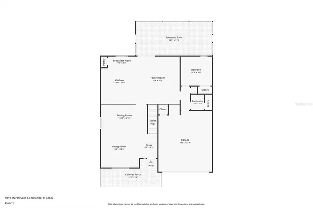$640,000 | 9319 Marsh Oaks Court, Orlando, FL 32832