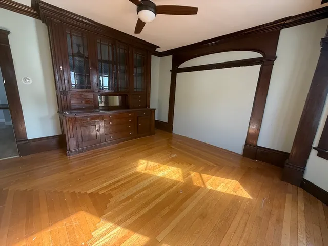 a view of kitchen and utility room