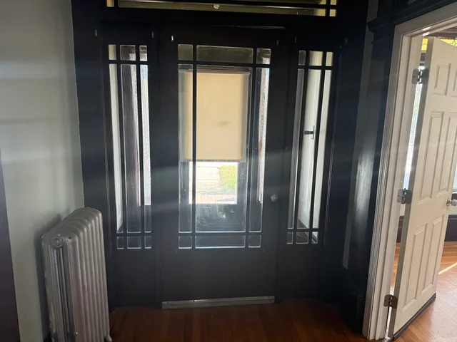 a view of water heater room